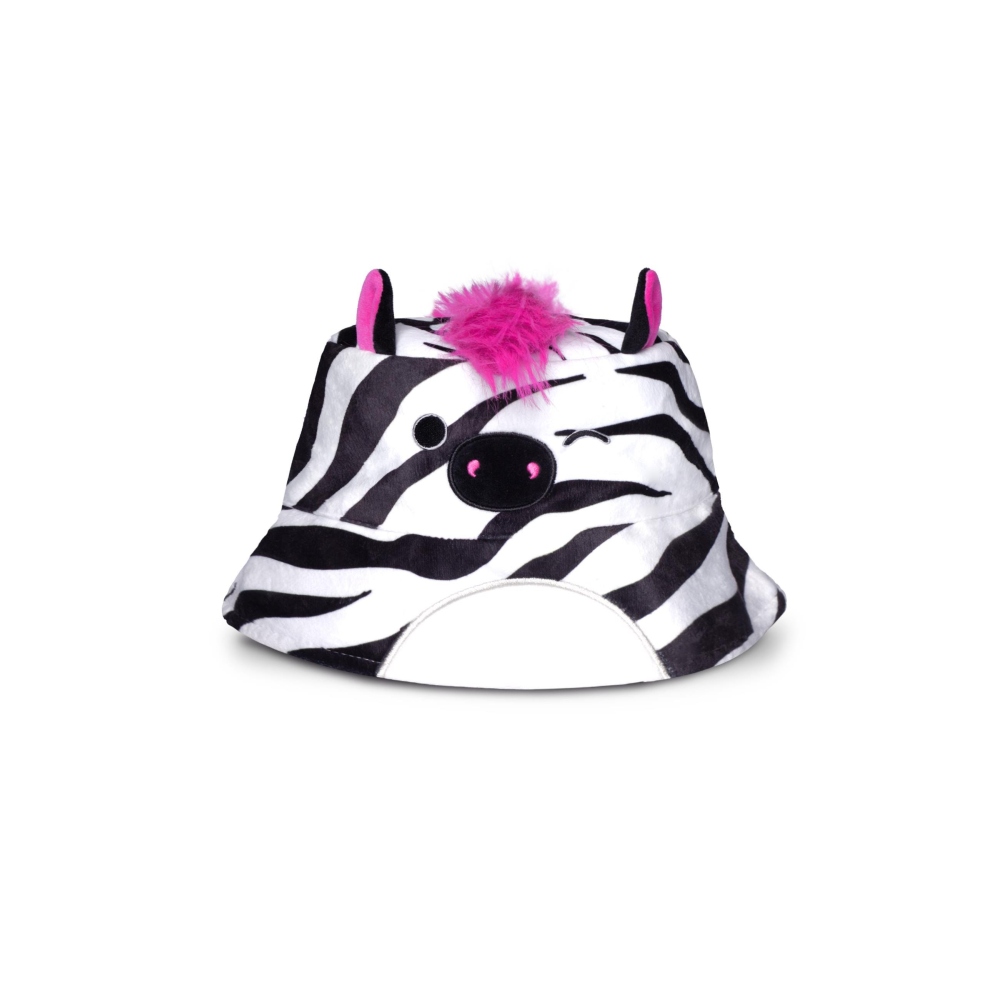 Squishmallows - Tracey Novelty Bucket Hat / Vissershoed Kids - Wit/Zwart